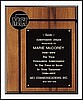 Walnut Plaque with Disc (10"x12")